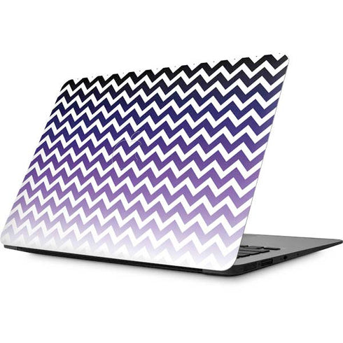 Chevron Purple Ombre Apple MacBook Skin