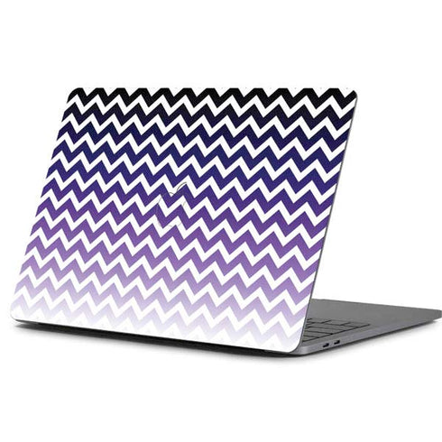 Chevron Purple Ombre Apple MacBook Pro 13-inch Skin
