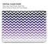 Chevron Purple Ombre MacBook Pro 13in (2020) Case plus Skin
