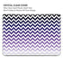 Chevron Purple Ombre MacBook Pro 16in (2019-20) Case plus Skin