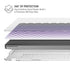 Chevron Purple Ombre MacBook Pro 16in (2021-25) Case plus Skin