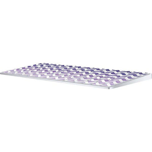Chevron Purple Ombre Magic Keyboard Skin