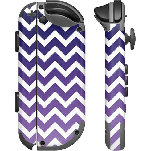 Chevron Purple Ombre Nintendo Joy-Con (L/R) Controller Skin