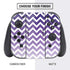 Chevron Purple Ombre Nintendo Switch Bundle Skin