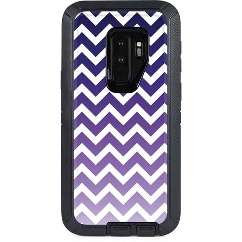 Chevron Purple Ombre Otterbox Defender Galaxy Skin