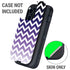 Chevron Purple Ombre Otterbox Defender iPhone Skin
