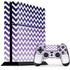 Chevron Purple Ombre PS4 Console and Controller Bundle Skin