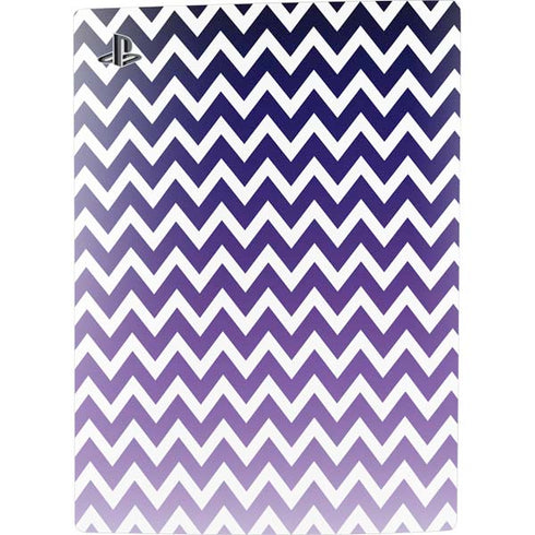 Chevron Purple Ombre PS5 Console Skin