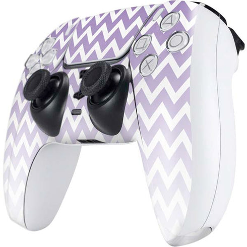 Chevron Purple Ombre PS5 Controller Skin