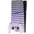 Chevron Purple Ombre PS5 Slim Digital Edition Console Skin