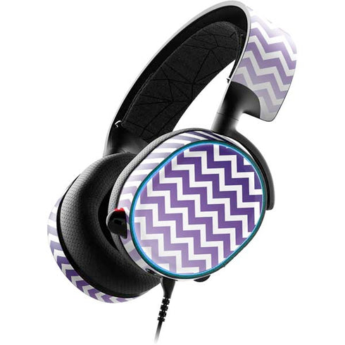 Chevron Purple Ombre SteelSeries Arctis 3 Skin