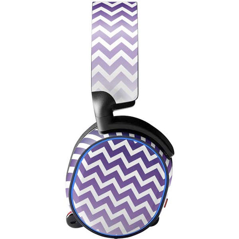 Chevron Purple Ombre SteelSeries Arctis 3 Skin