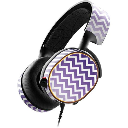 Chevron Purple Ombre SteelSeries Arctis 5 Skin