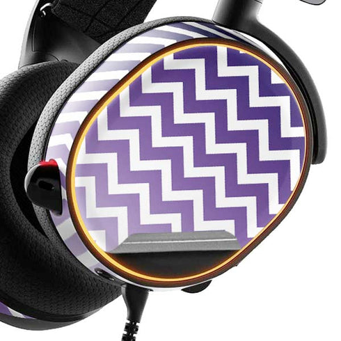Chevron Purple Ombre SteelSeries Arctis 5 Skin
