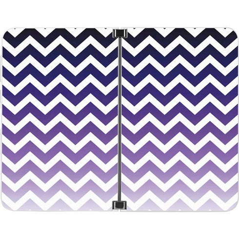 Chevron Purple Ombre Surface Duo Skin