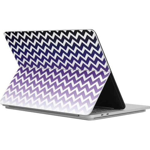 Chevron Purple Ombre Surface Laptop Studio Skin