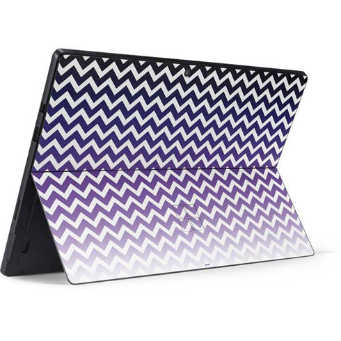Chevron Purple Ombre Surface Pro 7 Skin