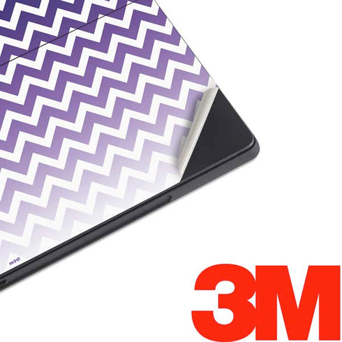 Chevron Purple Ombre Surface Pro 7 Skin