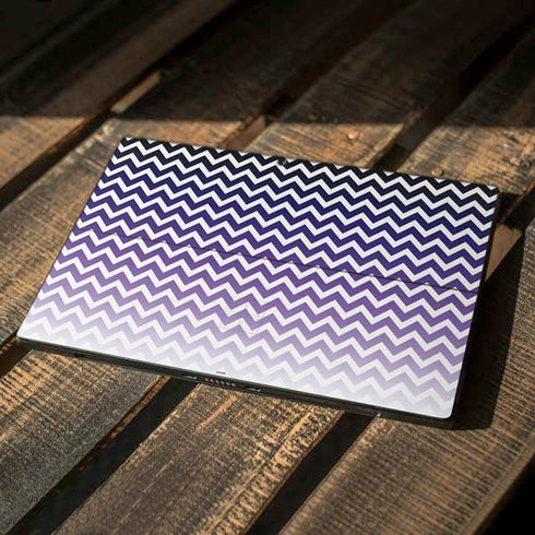 Chevron Purple Ombre Surface Pro 7 Skin