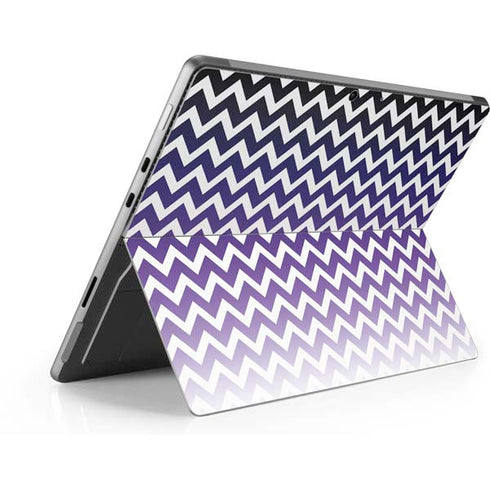 Chevron Purple Ombre Surface Pro 9 Skin
