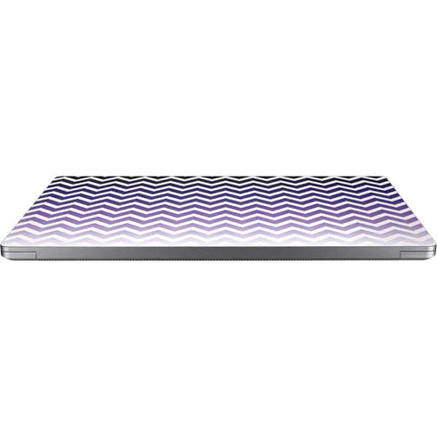 Chevron Purple Ombre Universal Laptop 12in (9.8 x 6.8in) Skin