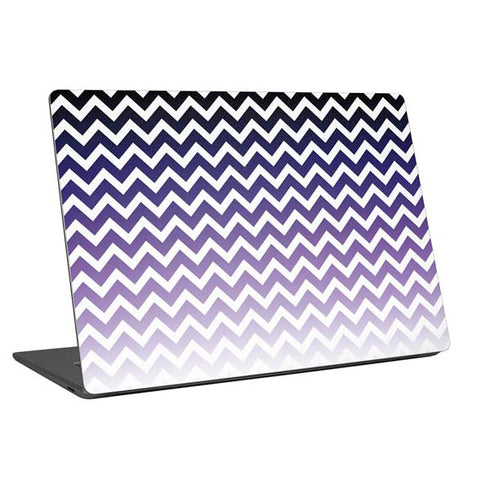 Chevron Purple Ombre Universal Laptop 14in (11.4 x 8.2in) Skin