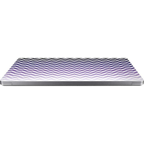 Chevron Purple Ombre Universal Laptop 16.6in (13.4 x 9.7in) Skin