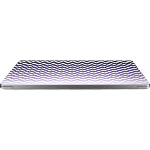 Chevron Purple Ombre Universal Laptop 17in (13.8 x 10in) Skin