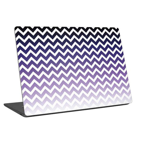 Chevron Purple Ombre Universal Laptop 18in (14.6 x 10.6in) Skin