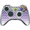 Chevron Purple Ombre Xbox 360 Wireless Controller Skin