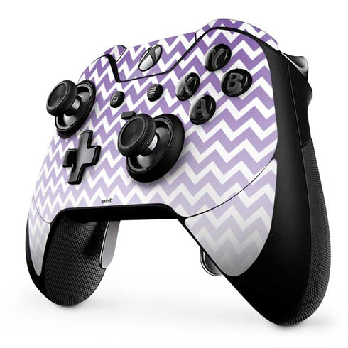 Chevron Purple Ombre Xbox One Elite Controller Skin