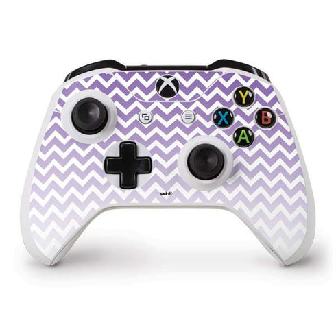 Chevron Purple Ombre Xbox One S Controller Skin