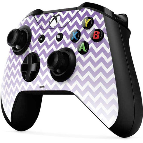 Chevron Purple Ombre Xbox One X Controller Skin