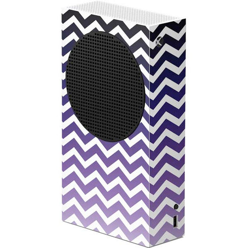 Chevron Purple Ombre Xbox Series S Console Skin
