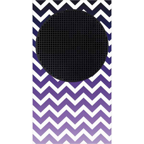 Chevron Purple Ombre Xbox Series S Console Skin