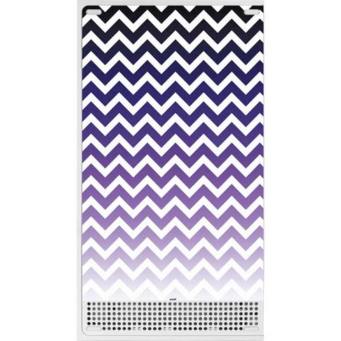 Chevron Purple Ombre Xbox Series S Console Skin