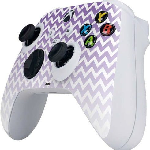 Chevron Purple Ombre Xbox Series S Controller Skin