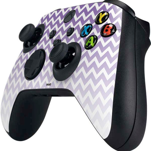 Chevron Purple Ombre Xbox Series X Controller Skin