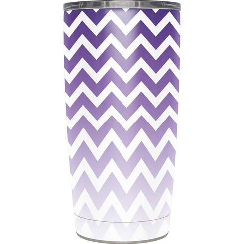Chevron Purple Ombre Yeti 20oz Tumbler Skin
