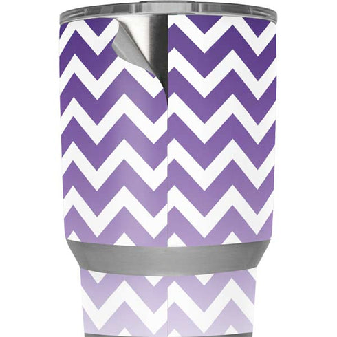 Chevron Purple Ombre Yeti 20oz Tumbler Skin