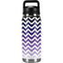 Chevron Purple Ombre YETI Rambler 26oz Bottle Skin