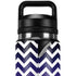 Chevron Purple Ombre YETI Rambler 26oz Bottle Skin