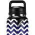 Chevron Purple Ombre YETI Rambler 36oz Bottle Skin