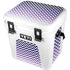 Chevron Purple Ombre YETI Roadie 24 Hard Cooler Skin