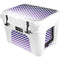 Chevron Purple Ombre YETI Tundra 35 Hard Cooler Skin