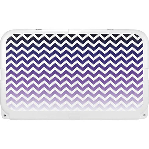 Chevron Purple Ombre YETI Tundra 45 Hard Cooler Skin