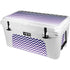 Chevron Purple Ombre YETI Tundra 65 Hard Cooler Skin