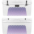 Chevron Purple Ombre YETI Tundra 65 Hard Cooler Skin