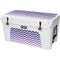 Chevron Purple Ombre YETI Tundra 75 Hard Cooler Skin