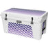 Chevron Purple Ombre YETI Tundra 75 Hard Cooler Skin